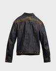Nudie Conny Denim Jacket Dry Selvage - Blue-Men's Jackets-Brooklyn-Vancouver-Yaletown-Canada