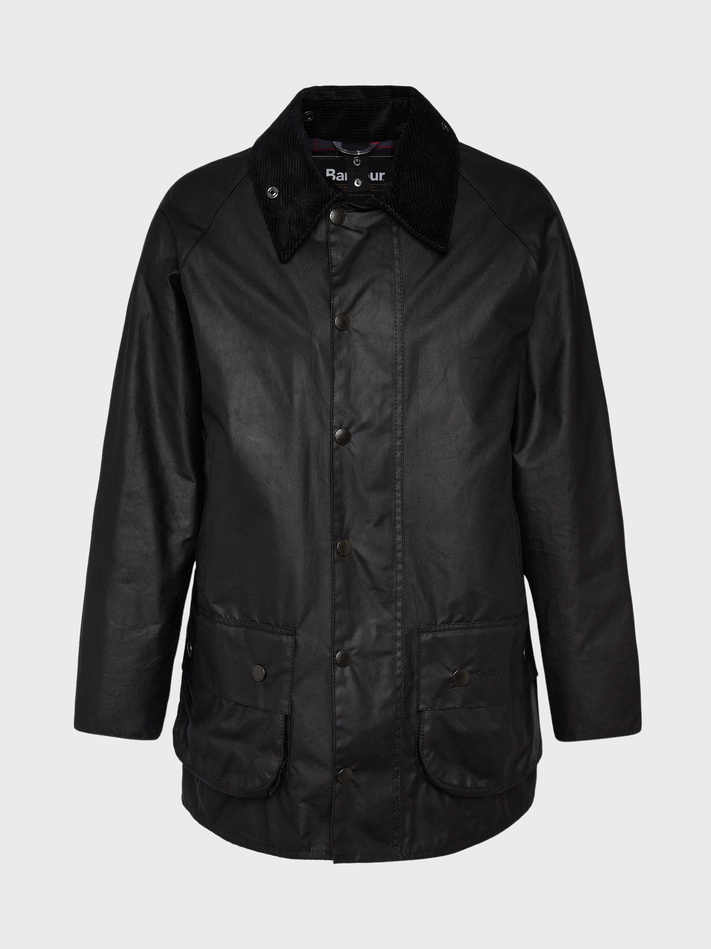 Barbour/BEAUFOR SL/38/ブラック Barbour Beaufort Waxed Jacket - Black. Shop Men's Coats. Premium