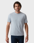 34 Heritage T-Shirt Slub Crew Neck - Blue Fog-Men's T-Shirts-Brooklyn-Vancouver-Yaletown-Canada