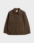 Far Afield Station Jacket - Panama Twill - Brown-Men's Jackets-Brooklyn-Vancouver-Yaletown-Canada