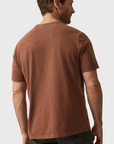 34 Heritage Slub Crew Neck T-Shirt Cinnamon-Men's T-Shirts-Brooklyn-Vancouver-Yaletown-Canada