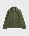 Far Afield Josef Jacket - Cotton Drill - Green /Grey-Men's Jackets-Brooklyn-Vancouver-Yaletown-Canada