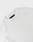 Jude Neale Rogan Waffle Long Sleeve - White-Men's Shirts-Brooklyn-Vancouver-Yaletown-Canada