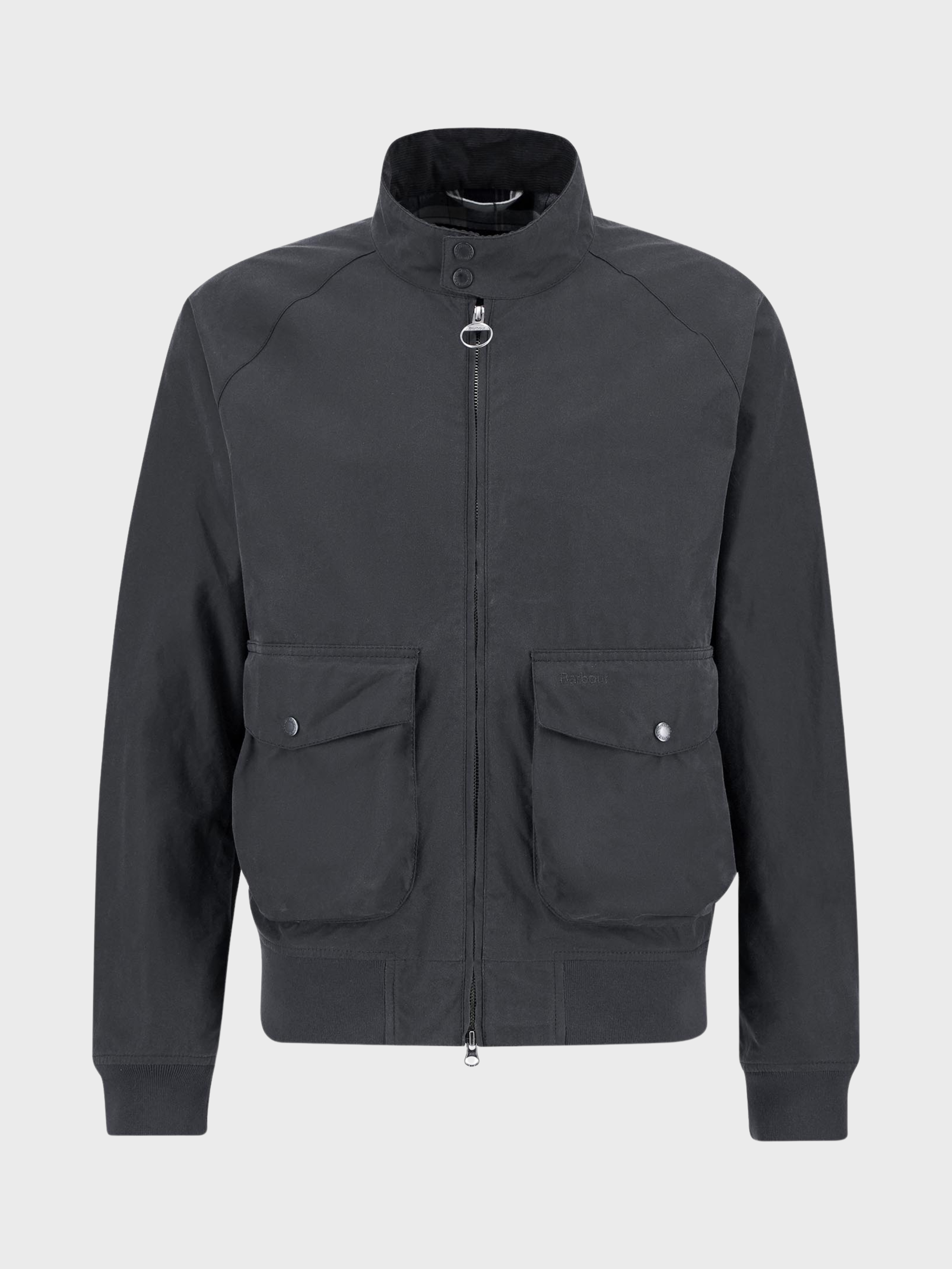 Barbour Modern Royston Wax Jacket - Grey-Men's Jackets-Brooklyn-Vancouver-Yaletown-Canada