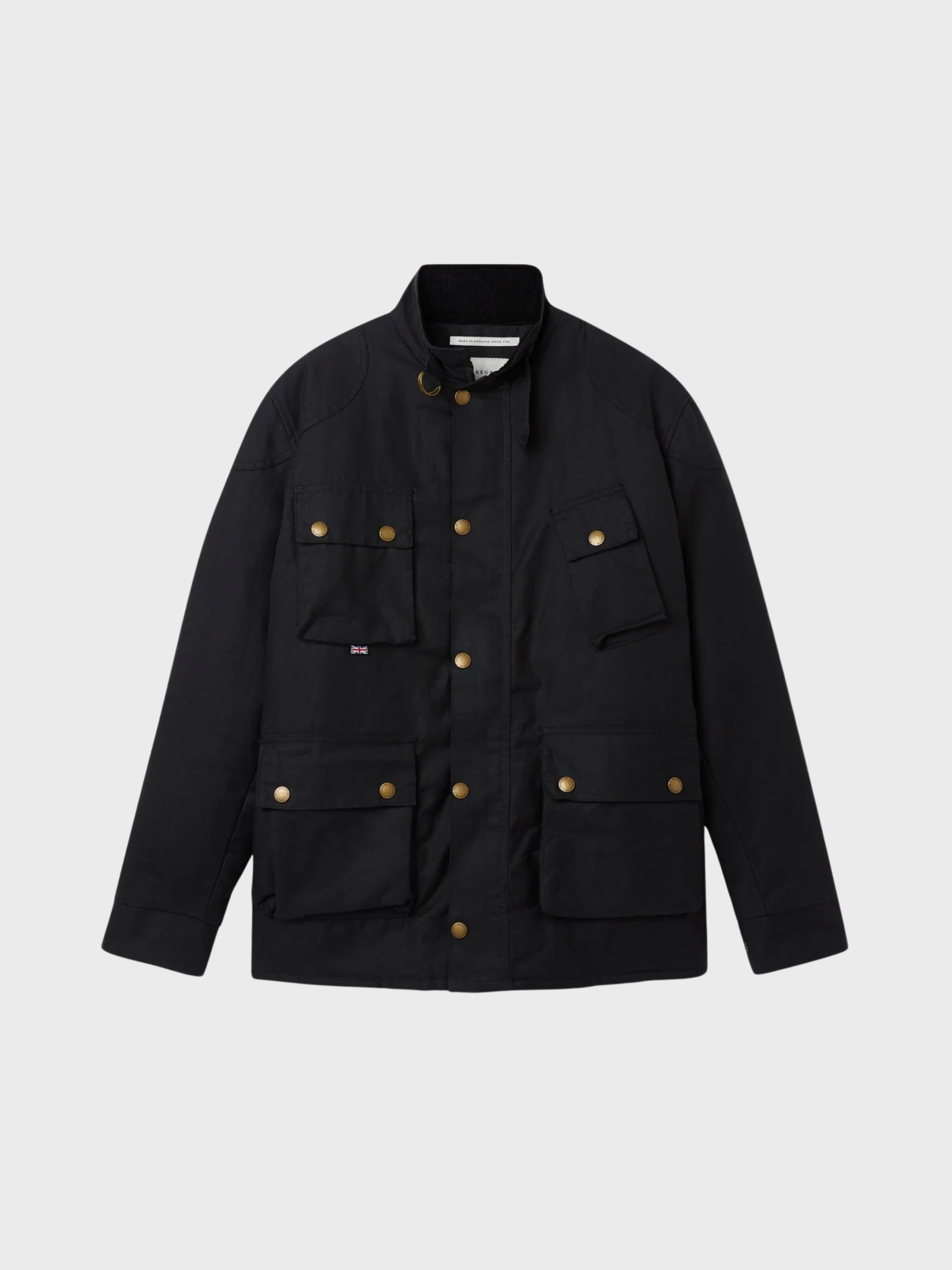 Peregrine Baxter Coat - Black-Men's Coats-Brooklyn-Vancouver-Yaletown-Canada