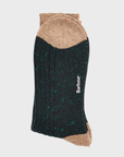 Barbour Houghton Socks - Evergreen/Sandstone-Men's Accessories-Brooklyn-Vancouver-Yaletown-Canada
