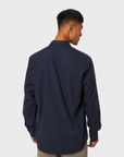 Peregrine Cashmere Manor Shirt - Navy-Men's T-Shirts-Brooklyn-Vancouver-Yaletown-Canada
