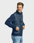 Easy Mondays Quilted Nylon Jacket Navy-Men's Jackets-Brooklyn-Vancouver-Yaletown-Canada