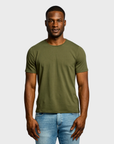 Easy Mondays Crew Neck Army-Men's T-Shirts-Brooklyn-Vancouver-Yaletown-Canada