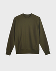 Edwin Eca4004 Classic Crew Sweatshirt - Olive Drab-Men's Sweatshirts-Brooklyn-Vancouver-Yaletown-Canada