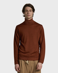 Fiesoli Turtle Neck 100% Extra Fine Merinos - Antrax-Men's Sweaters-Brooklyn-Vancouver-Yaletown-Canada