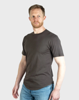 Jude Neale Kris Supima Cotton Short Sleeve - Army-Men's Shirts-Brooklyn-Vancouver-Yaletown-Canada