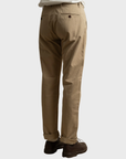 COF Studio Officer Pants Double Twisted Twill Beige-Men's Pants-Brooklyn-Vancouver-Yaletown-Canada