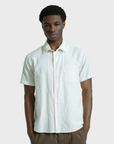 Far Afield Classic Shirt - Tonal Dobby - White-Men's Shirts-Brooklyn-Vancouver-Yaletown-Canada