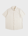 Far Afield Classic Shirt - Tonal Dobby - White-Men's Shirts-Brooklyn-Vancouver-Yaletown-Canada