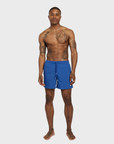 Bather Solid Ocean Swim Trunk - Blue-Men's Shorts-Brooklyn-Vancouver-Yaletown-Canada