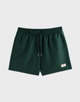 Bather Solid Pine Swim Trunk - Green-Men's Shorts-Brooklyn-Vancouver-Yaletown-Canada