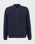 Barbour Crowcombe Zip - Navy-Men's Sweaters-Brooklyn-Vancouver-Yaletown-Canada