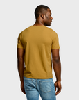 Easy Mondays Crew Neck Mustard-Men's T-Shirts-Brooklyn-Vancouver-Yaletown-Canada