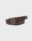 Aunts & Uncles Gentle Fella Belt Dark Brown-Men's Belts-Brooklyn-Vancouver-Yaletown-Canada