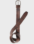 Aunts & Uncles Gentle Fella Belt Dark Brown-Men's Belts-Brooklyn-Vancouver-Yaletown-Canada