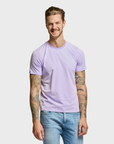 Easy Mondays Crew Neck T Lilac-Men's T-Shirts-Brooklyn-Vancouver-Yaletown-Canada
