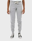 Frere Du Nord 4 Pocket Sweat Pant Heather Grey SS24-Men's Pants-Brooklyn-Vancouver-Yaletown-Canada