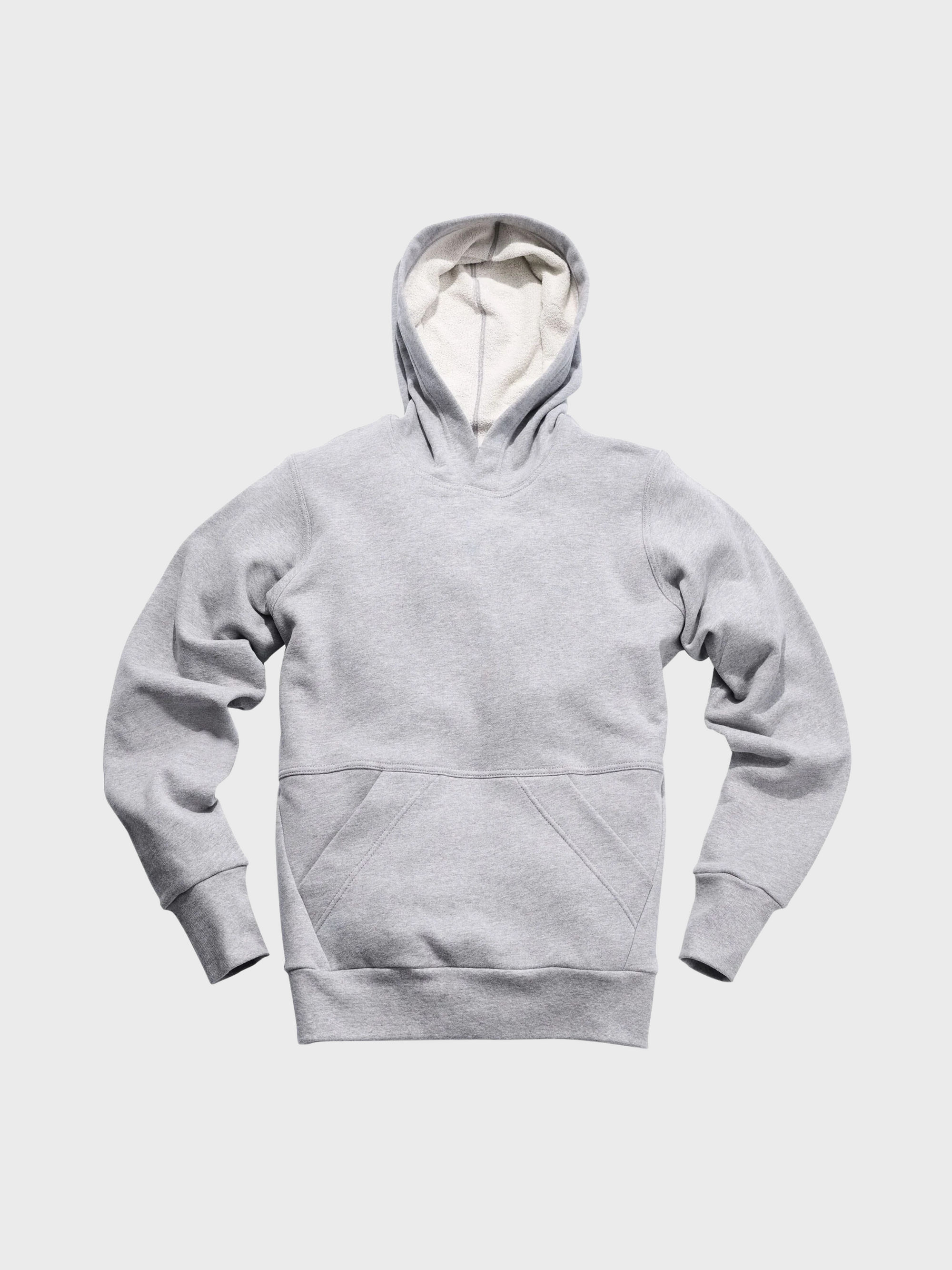 Frere Du Nord Summer Pullover Hoodie Heather Grey SS24-Men&#39;s Sweaters-S-Brooklyn-Vancouver-Yaletown-Canada