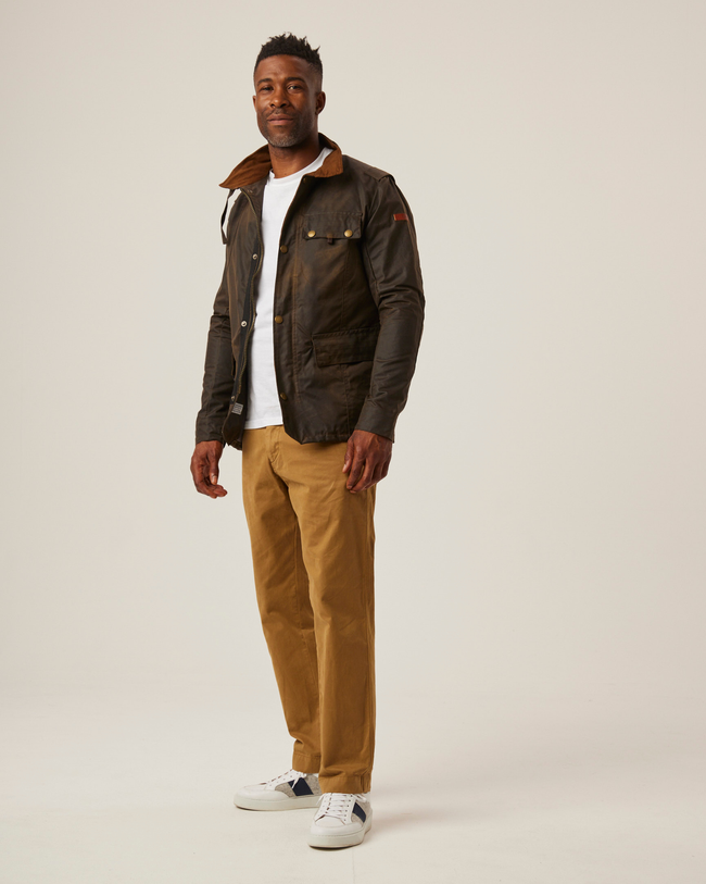 Peregrine Bexley Jacket - Brown-Men's Jackets-Brooklyn-Vancouver-Yaletown-Canada
