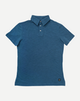 Outclass Slub s/s Polo Faded Indigo-Men's T-Shirts-Brooklyn-Vancouver-Yaletown-Canada