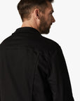 34 Heritage - Travis Black Brushed Denim Jacket-Men's Jackets-Brooklyn-Vancouver-Yaletown-Canada
