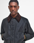 Barbour Bedale Wax Jacket - Sage-Men's Jackets-Brooklyn-Vancouver-Yaletown-Canada