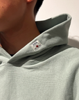 Edwin Relaxed Fit Hooded - Sage-Men's Sweatshirts-Brooklyn-Vancouver-Yaletown-Canada