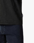 34 Heritage Slub Crew Neck Tshirt Black-Men's T-Shirts-Brooklyn-Vancouver-Yaletown-Canada