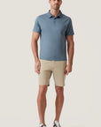34 Heritage Polo Tee - Ocean View-Men's T-Shirts-Brooklyn-Vancouver-Yaletown-Canada