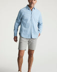 34 Heritage Arizona Glacier Tie Print-Men's Shorts-Brooklyn-Vancouver-Yaletown-Canada