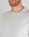 Jude Neale Rogan Waffle Long Sleeve - White-Men's Shirts-Brooklyn-Vancouver-Yaletown-Canada