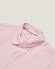 34 Heritage Linen Chambray Shirt Pink-Men's Shirts-Brooklyn-Vancouver-Yaletown-Canada
