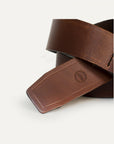Bleu de Chauffe Manille Pain Brule Belt-Men's Belts-Yaletown-Vancouver-Surrey-Canada