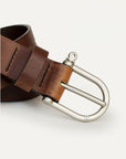 Bleu de Chauffe Manille Pain Brule Belt-Men's Belts-Yaletown-Vancouver-Surrey-Canada