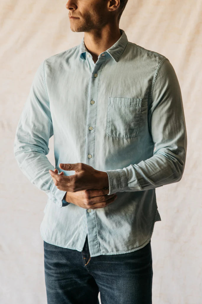 Kato - The Ripper LS WGauze Org Shirt - SS23. Shop Men's