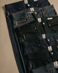 Kato CORE The Scissors Slim Tapered 10.5 oz Indigo Black Raw-Men's Pants-Yaletown-Vancouver-Surrey-Canada