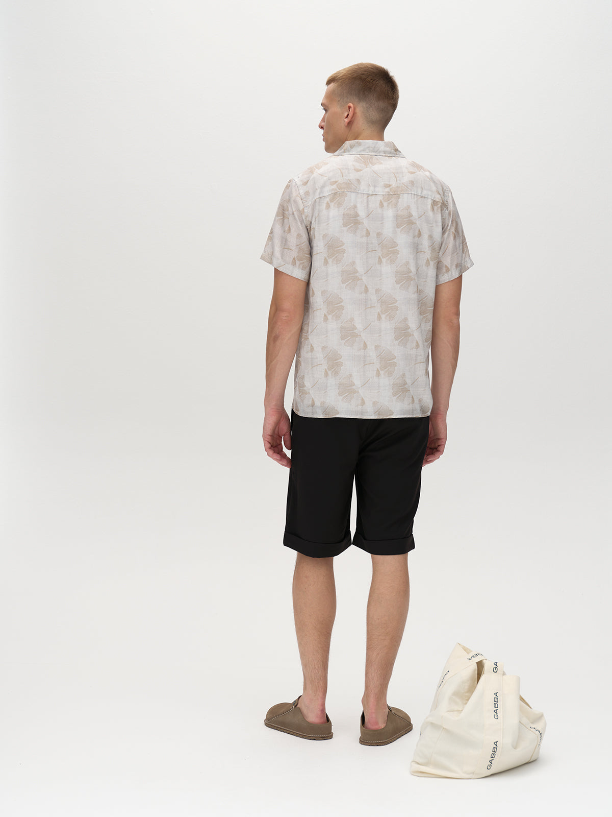 Gabba Tencel Pattern SS Shirt Multi Pattern-Men&#39;s Shirts-Brooklyn-Vancouver-Yaletown-Canada