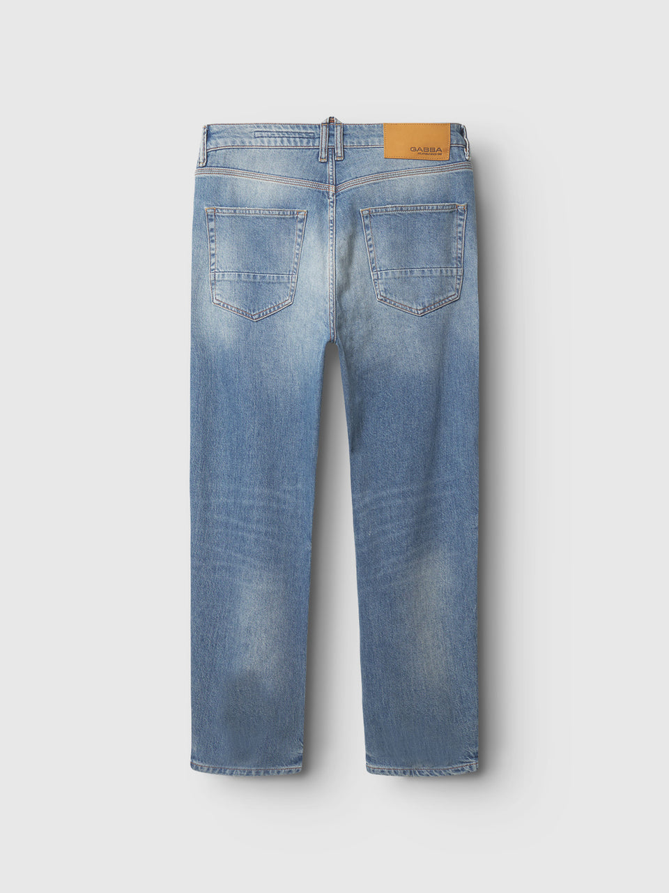 Gabba Denim Carl Astra Loose Tapered - Mid Blue Denim-Men&#39;s Denim-Brooklyn-Vancouver-Yaletown-Canada