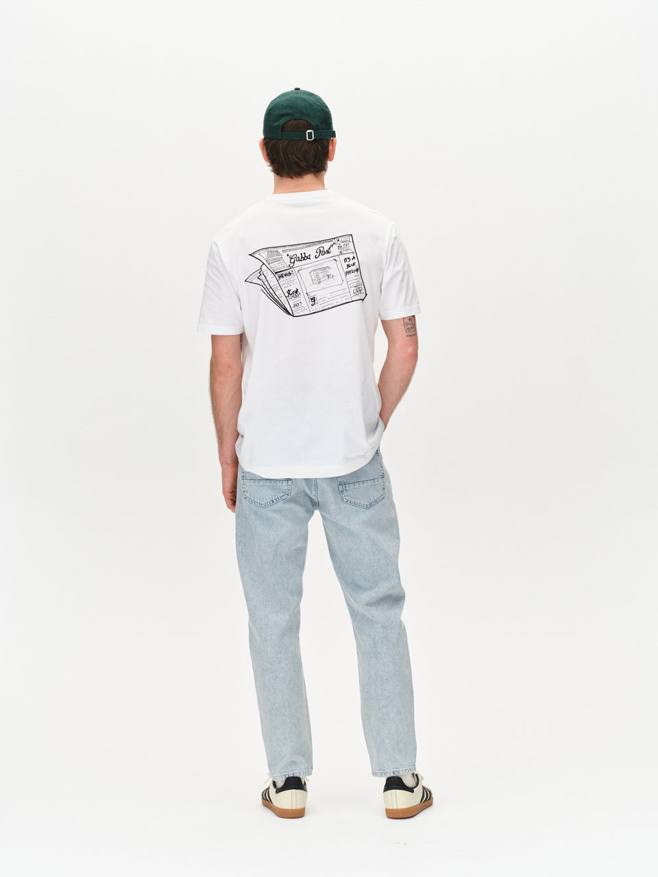 Gabba Carl Astra Loose Tapered Denim Jean - Light Blue Denim-Men&#39;s Denim-Brooklyn-Vancouver-Yaletown-Canada