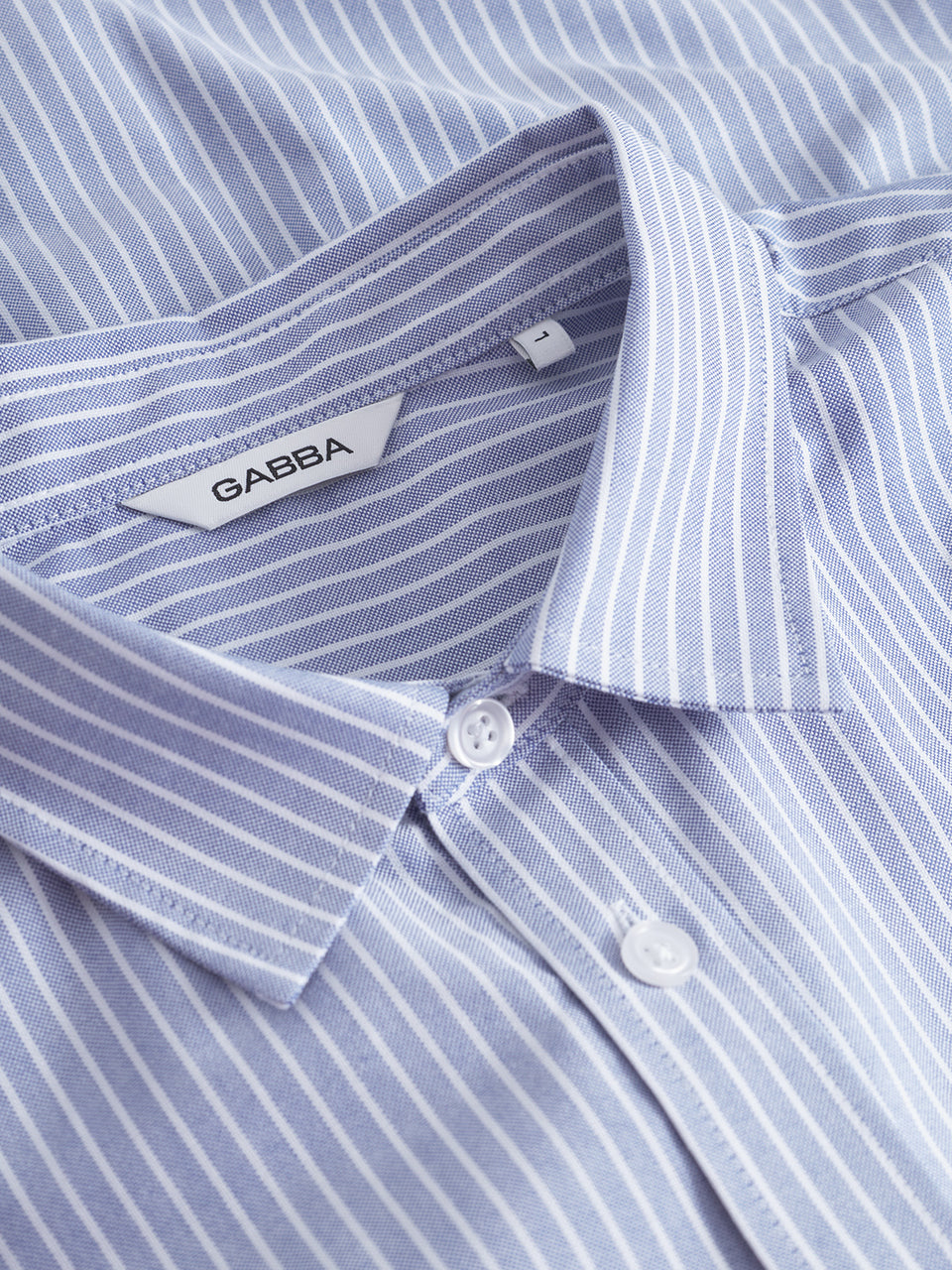 Gabba Sven Reg Crest LS Blue Stripe-Men&#39;s T-Shirts-Brooklyn-Vancouver-Yaletown-Canada