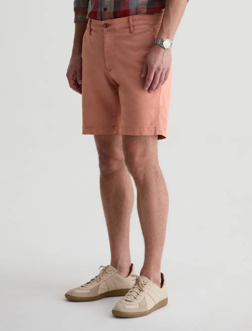 AG Wanderer Shorts - Sulfur Faded Salmon-Men's Shorts-Brooklyn-Vancouver-Yaletown-Canada