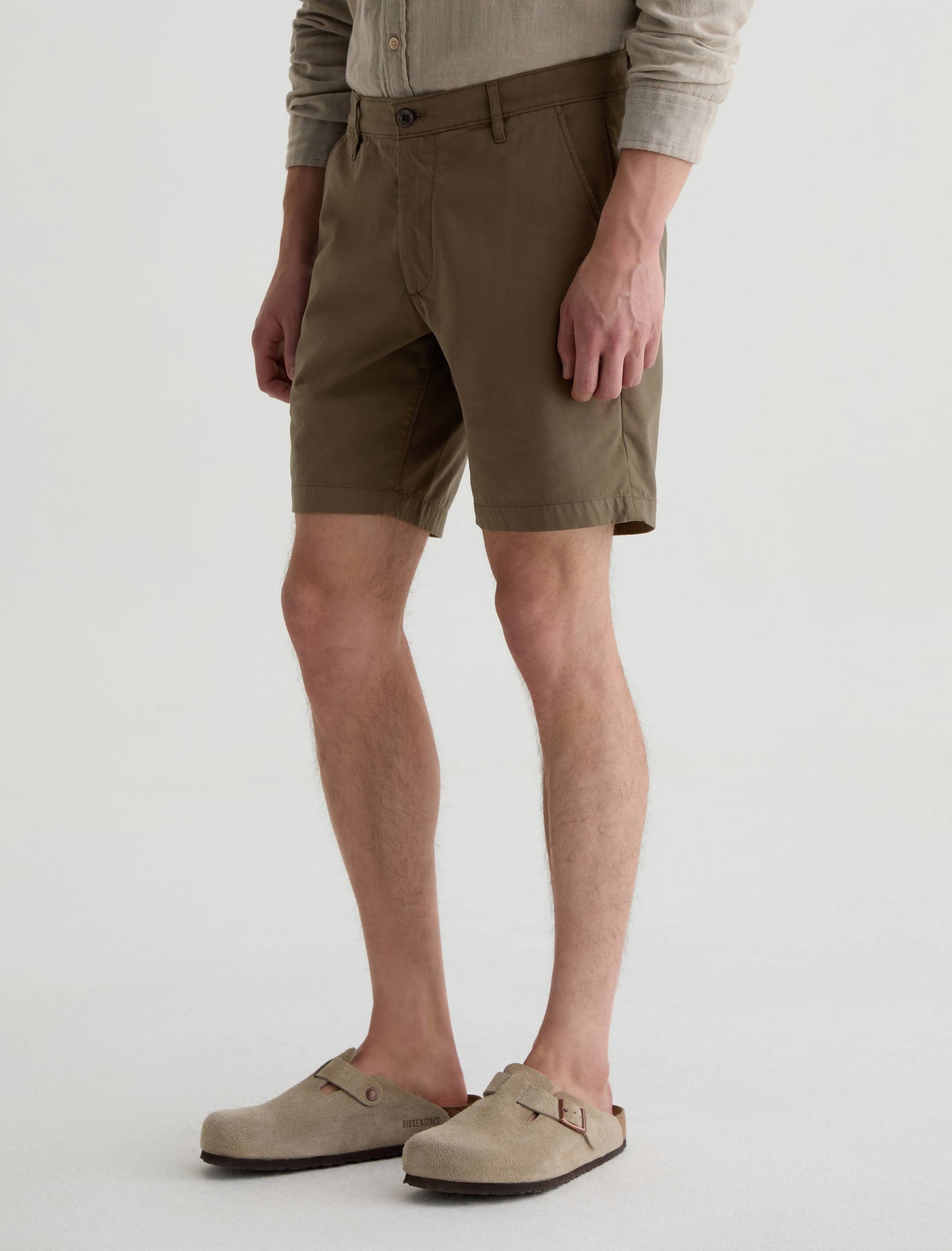AG Wanderer Shorts - Soft Mushroom-Men's Shorts-Brooklyn-Vancouver-Yaletown-Canada