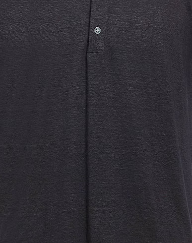 Crossley Ghetik Henley Shortsleeve - 900 Black-Men's T-Shirts-Brooklyn-Vancouver-Yaletown-Canada