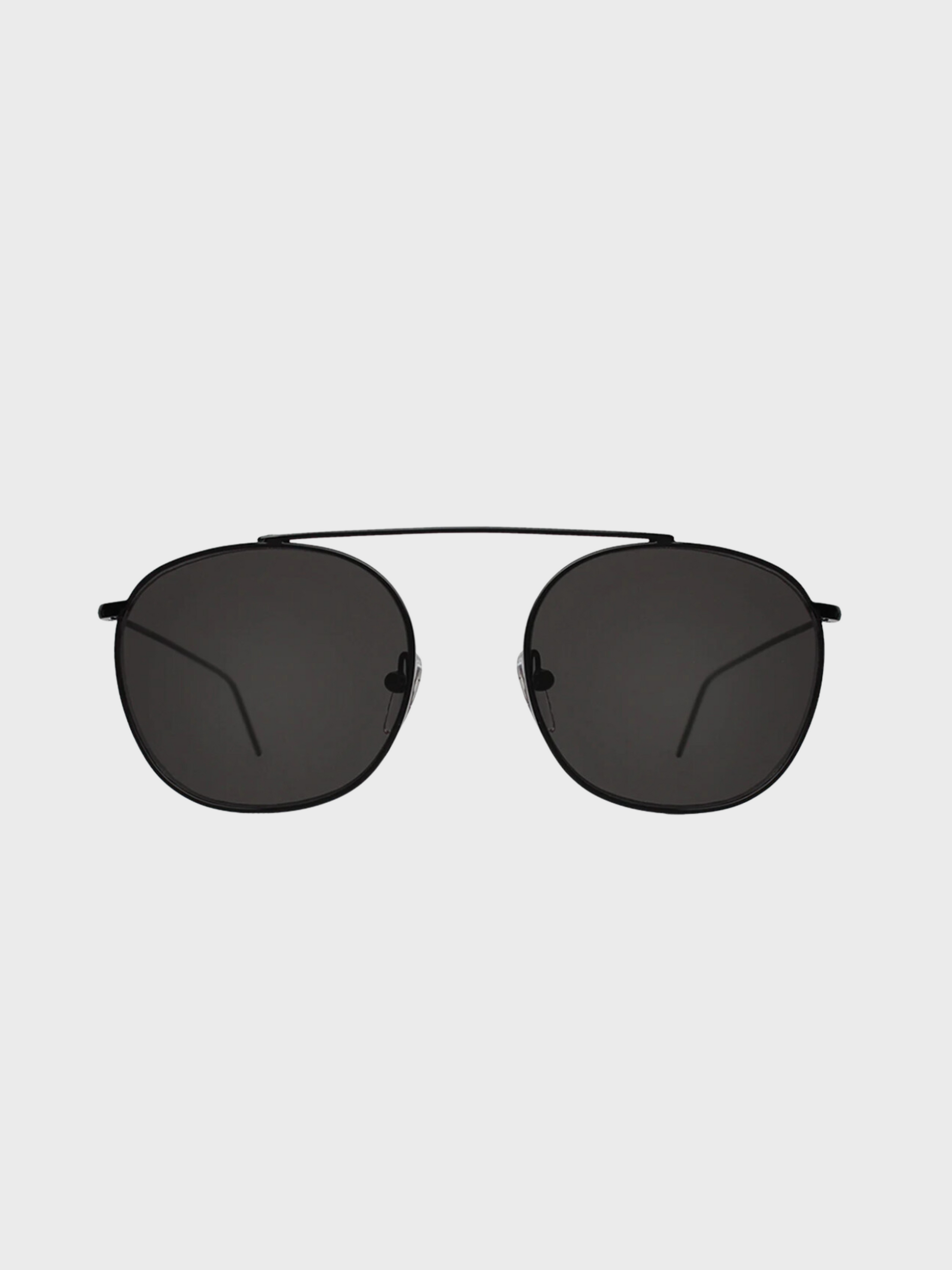 Illesteva - Mykonos II Black w- Grey Flat Lenses-Men&#39;s Accessories-Yaletown-Vancouver-Surrey-Canada